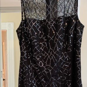 Black sequin dress worn once to a holiday party